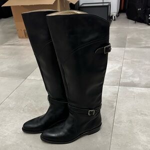 Frye Dorado Black Riding Boots